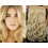 One piece clip human hair extensions